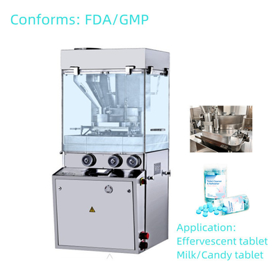 Cina TIANHE Effervescente Tablet Forza alimentatore Tablet compressione macchina touch screen lato unico fornitore