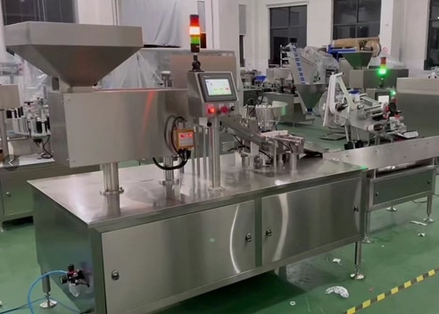 Cina Bottiglia effervescente automatica farmaceutica della compressa della macchina imballatrice della metropolitana di plastica fornitore