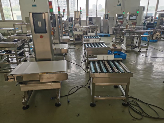 TIANHE Busta per snack Bottiglia liquida Cartoni Controllatore di peso online Trasporto fornitore