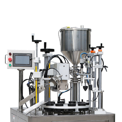 TIANHE semiautomatico tubo di plastica di riempimento di shampoo macchina di sigillamento velocità 30 tubi/min fornitore