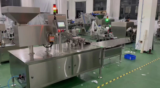 TIANHE Automatic Plastic Tube Filling Packing Machine per Dia 20 - 25mm Effervescente Tablet fornitore