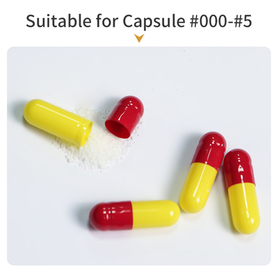 TIANHE Capsule vuote in gelatina, misura 00, 0, macchina riempitrice per capsule semiautomatica/automatica per polvere di erbe fornitore