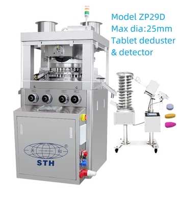 TIANHE 29D Rotary tablet press machine 25mm effervesent/milk/candy tablet fornitore