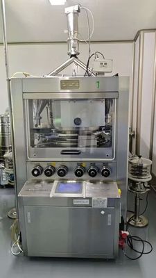 GZP55 High Speed Rotary Tablet Press Machine with 100kN Main Pressure 20kN Pre-Pressure and 396000PCS/H Production Capacity fornitore
