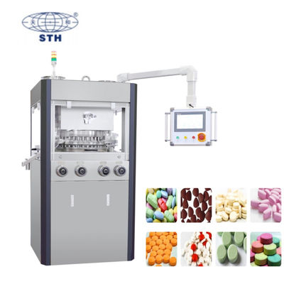 25mm Tablet Automatic Rotary Tablet Press Machine with 100kN Pressure and 40r/min Turret Speed fornitore