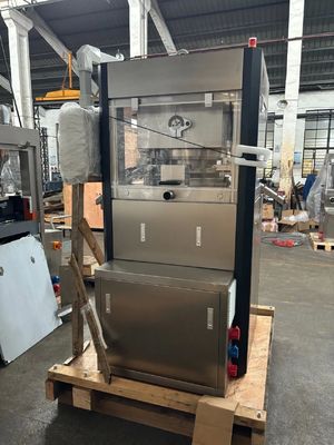 25mm Tablet Automatic Rotary Tablet Press Machine with 100kN Pressure and 40r/min Turret Speed fornitore