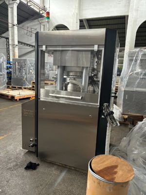 Pressa per compresse rotativa ad alta velocità completamente automatica con 51 stazioni 100 kN Pressione principale e 40 kN Pressione preliminare fornitore