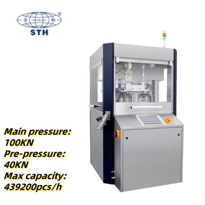 GMP 21 CFR Part 11 High Speed Tablet Press with 61 Stations and 439200 PCS/H Capacity for Pharmaceutical Industry fornitore