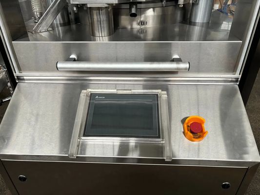 GMP 21 CFR Parte 11 Pressa per compresse ad alta velocità con 61 stazioni e 439200 PCS/h Capacità per l'industria farmaceutica fornitore