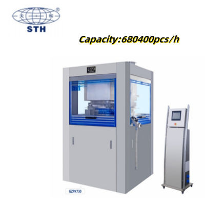 Pressa per compresse rotative ad alta velocità con capacità di 680400 PCS/h, supporto online 24 ore su 24 e garanzia di un anno fornitore