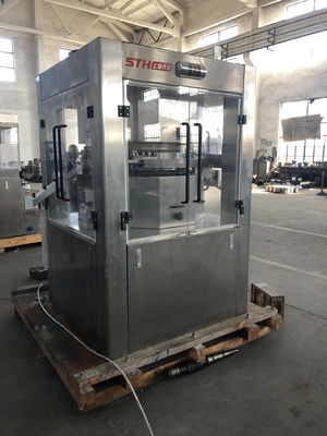 Pressa per compresse rotative ad alta velocità con capacità di 680400 PCS/h, supporto online 24 ore su 24 e garanzia di un anno fornitore