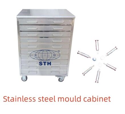 Stainless Steel Mould/Punches & Dies Storage Cabinet 10 Layer For Tablet Press Machine fornitore
