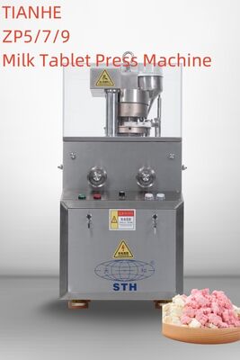 TIANHE Touch Screen Control GMP Design Stainless Steel Lab Tablet Press Machine for Pharmaceutical and Chemical Industries fornitore