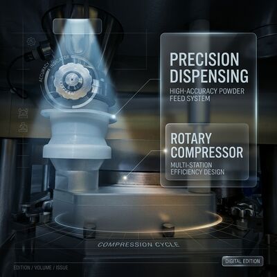 Speed Tablet Press Machine GZPK-45/55 Automatic Tablet Weight Control High-Speed Rotary Press D B Tooling fornitore