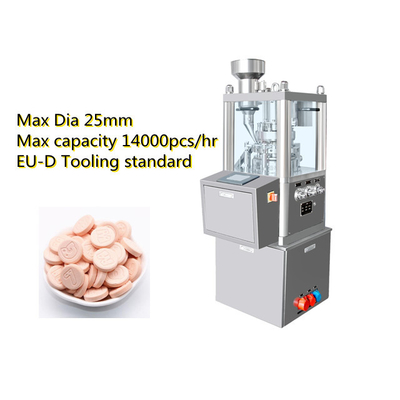8 lavorazione con utensili della macchina D della stampa della compressa del laboratorio del diametro 25mm della compressa delle stazioni fornitore